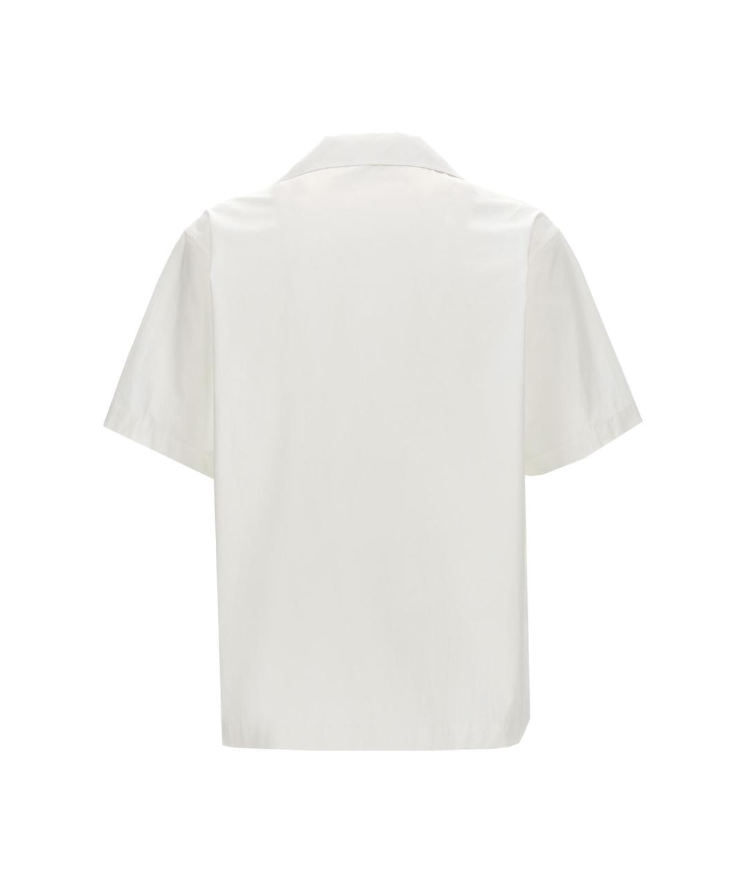 VALENTINO Белая хлопковая рубашка, фото 2
