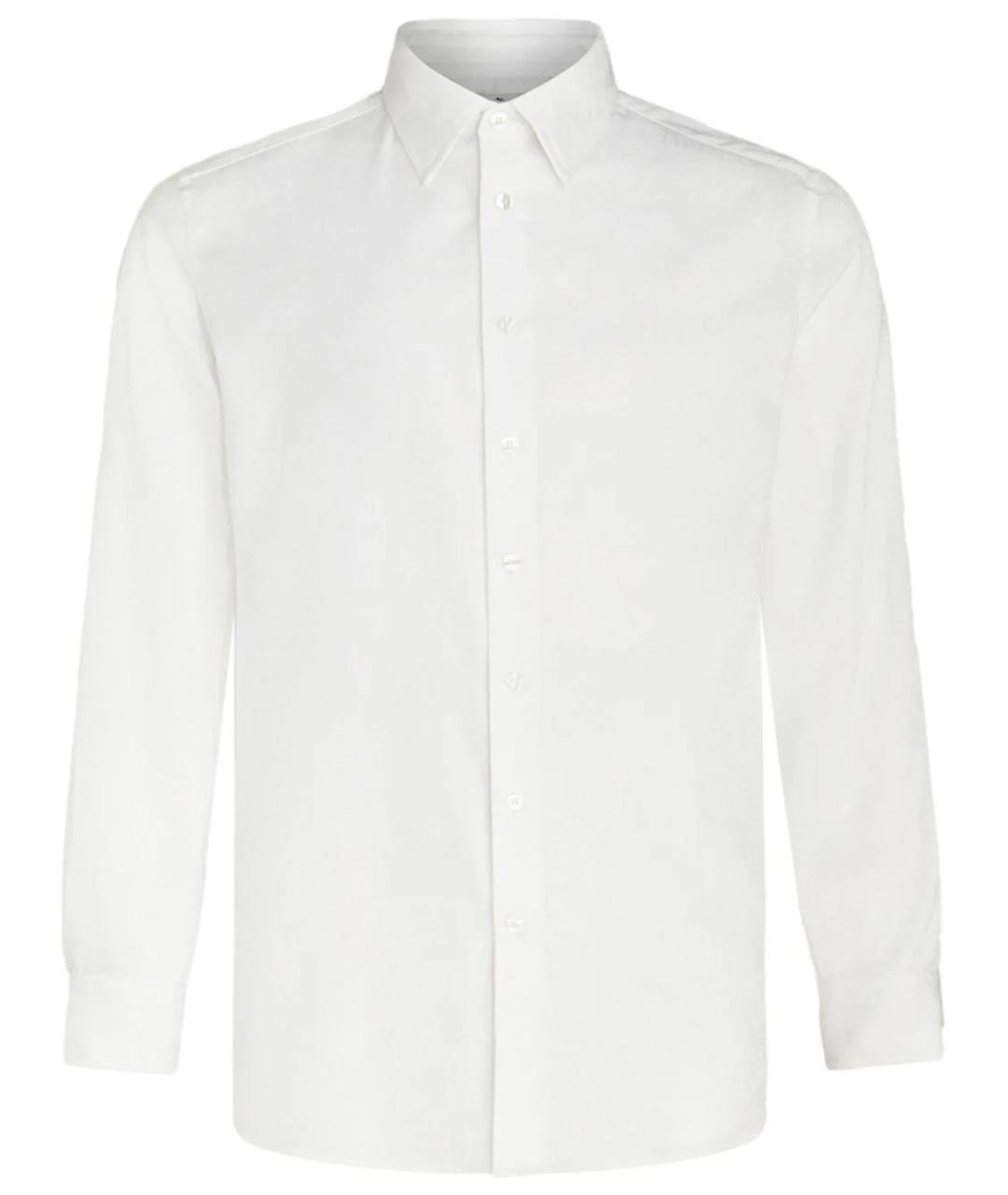ETRO Белая кэжуал рубашка, фото 1