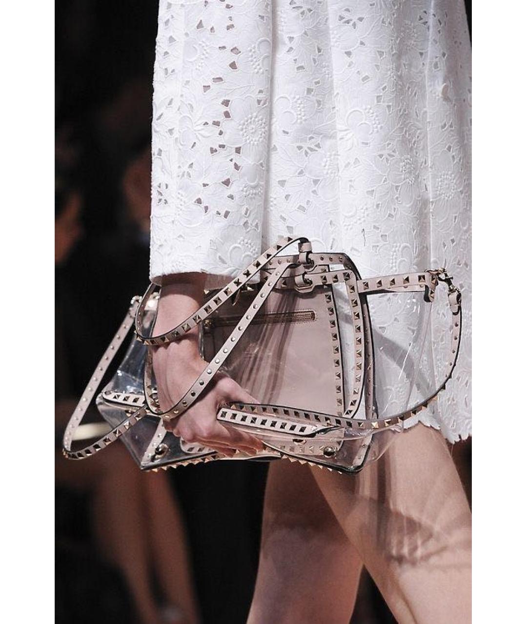 VALENTINO Кожаная сумка тоут, фото 5