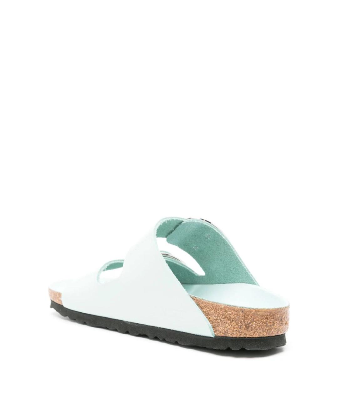 BIRKENSTOCK Голубые шлепанцы, фото 3