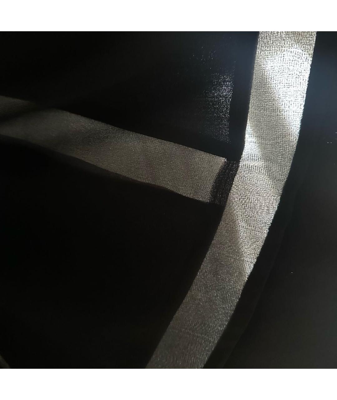 GIORGIO ARMANI Черная шелковая юбка мини, фото 8