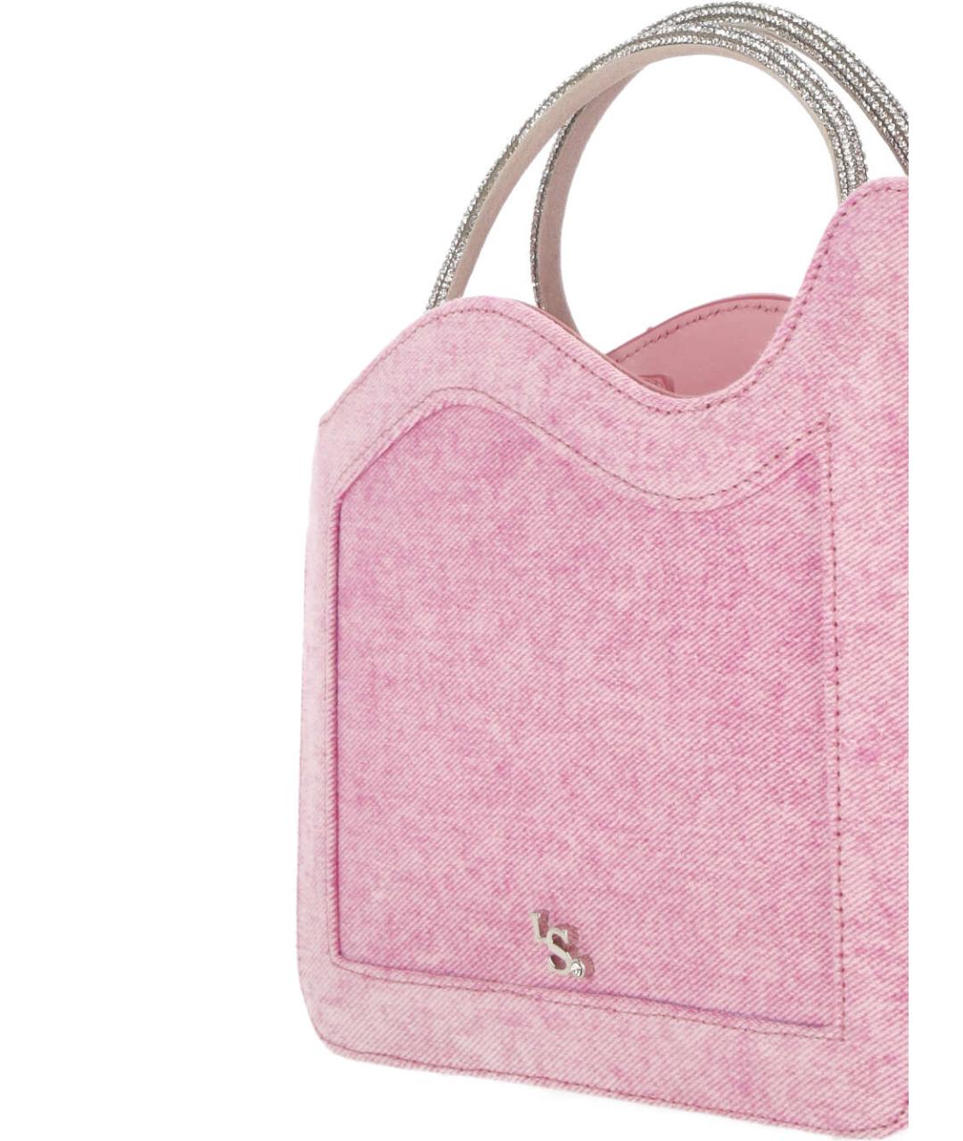 LE SILLA Розовая сумка тоут, фото 4
