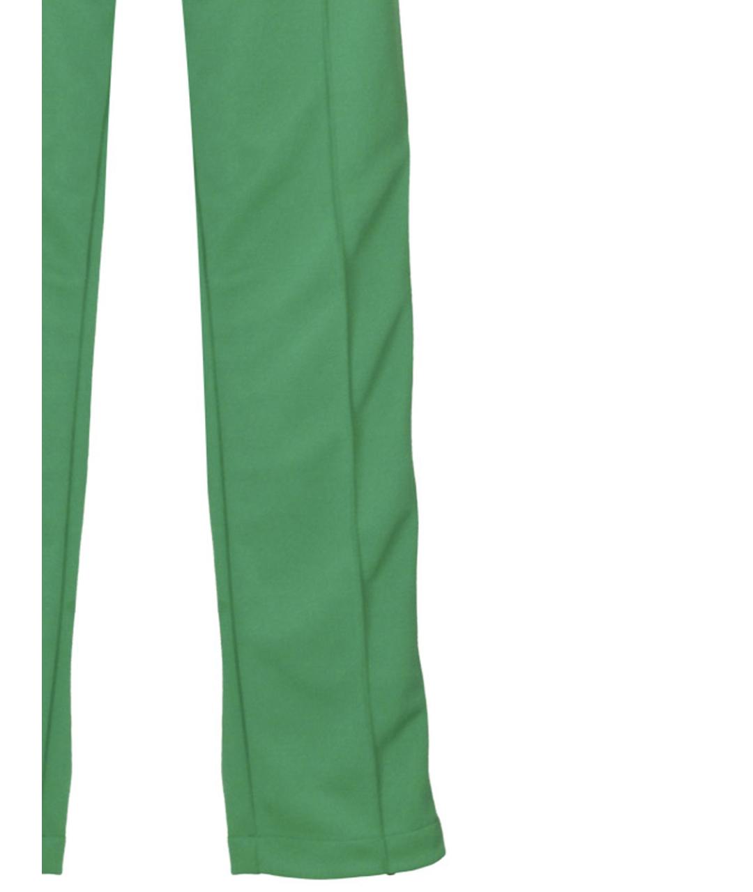 PALM ANGELS Зеленые полиэстеровые повседневные брюки, фото 2