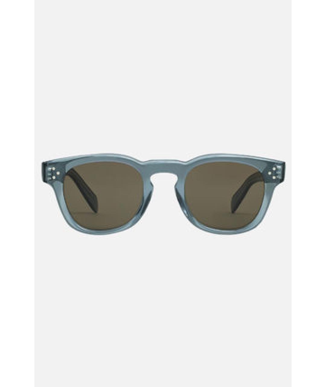 CELINE PRE-OWNED Голубые солнцезащитные очки, фото 5