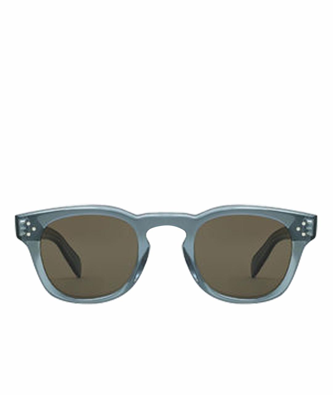 CELINE PRE-OWNED Голубые солнцезащитные очки, фото 1