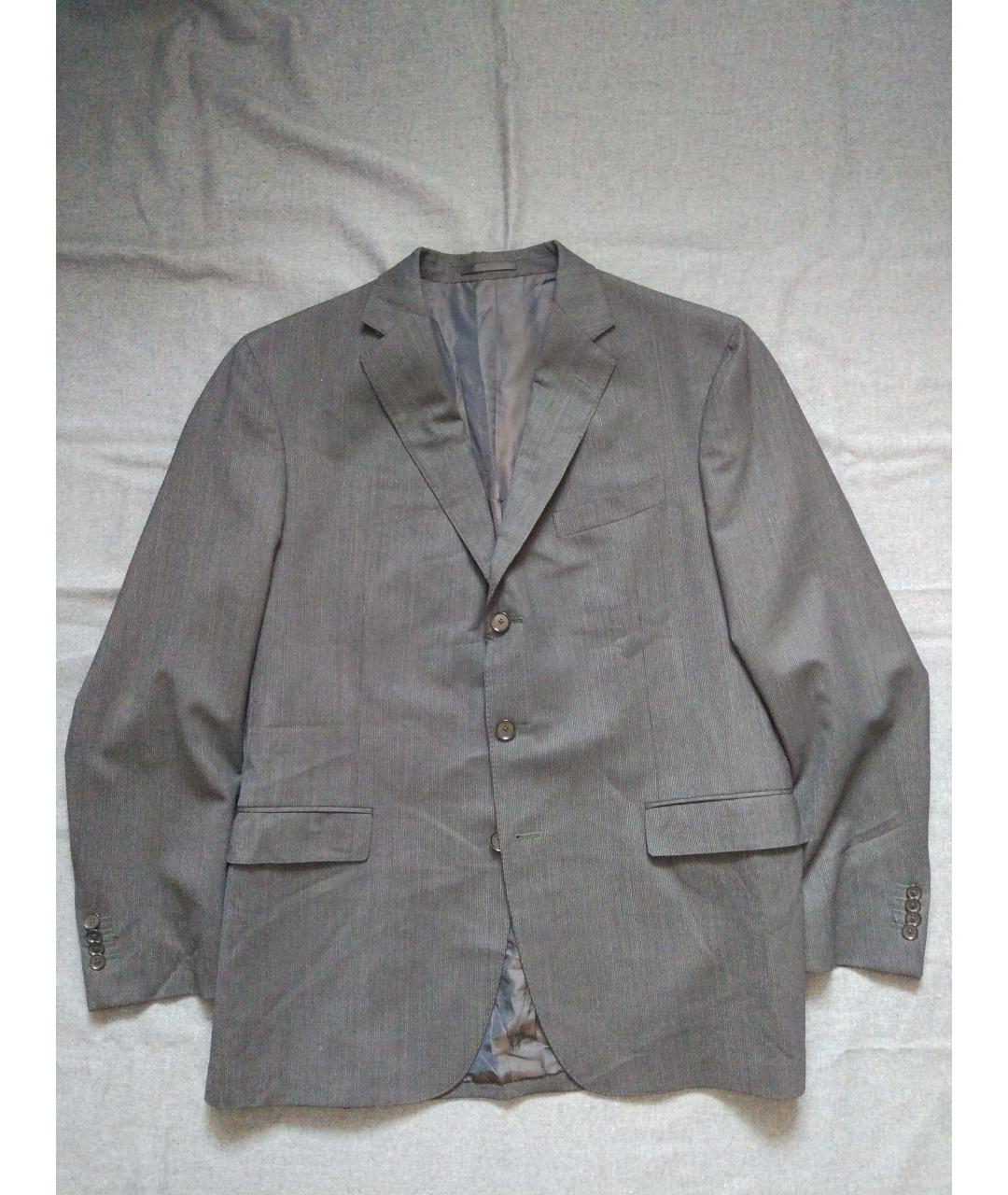 BOGLIOLI Черный шерстяной пиджак, фото 6