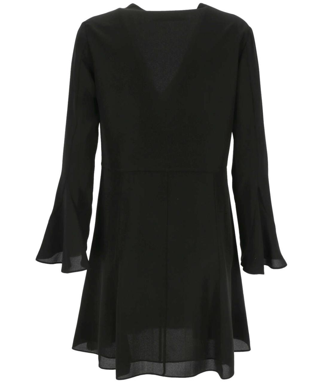 CELINE Черное шелковое платье, фото 3