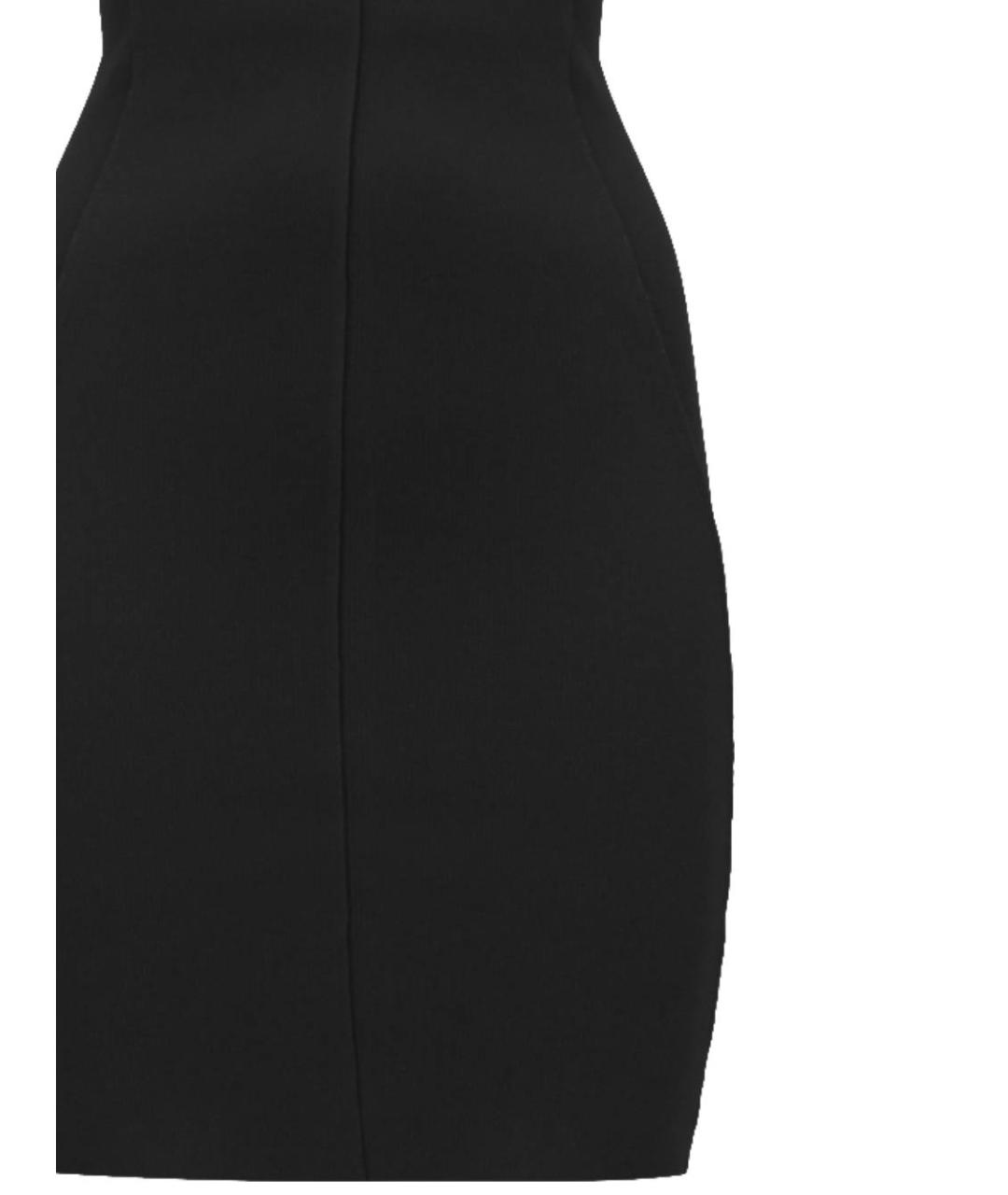 RICK OWENS Черное вискозное коктейльное платье, фото 2