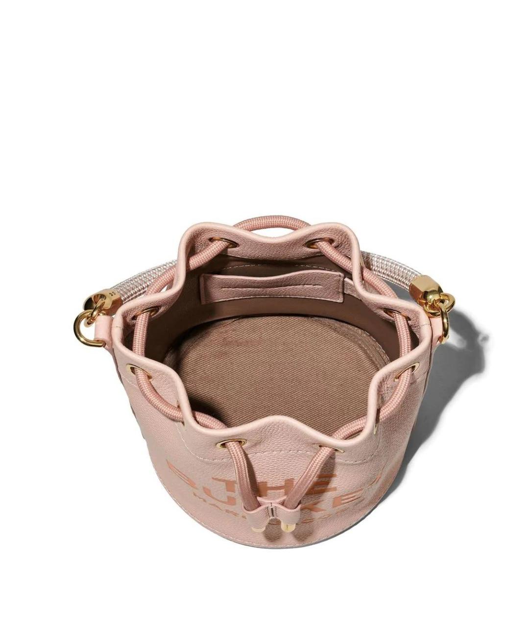 MARC JACOBS Розовая кожаная сумка через плечо, фото 4