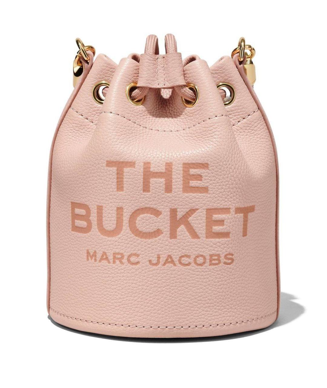 MARC JACOBS Розовая кожаная сумка через плечо, фото 5