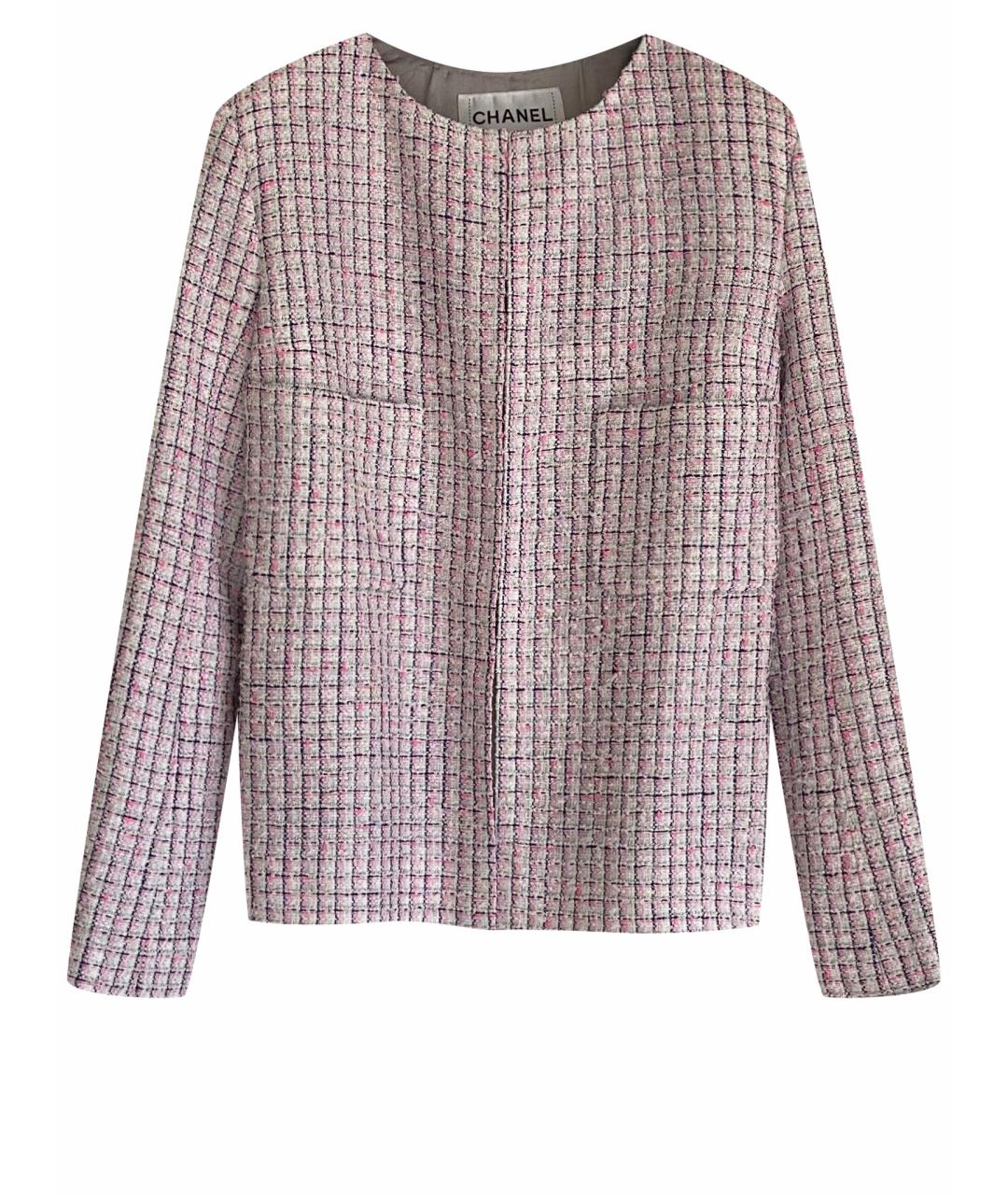 CHANEL PRE-OWNED Розовый жакет/пиджак, фото 1