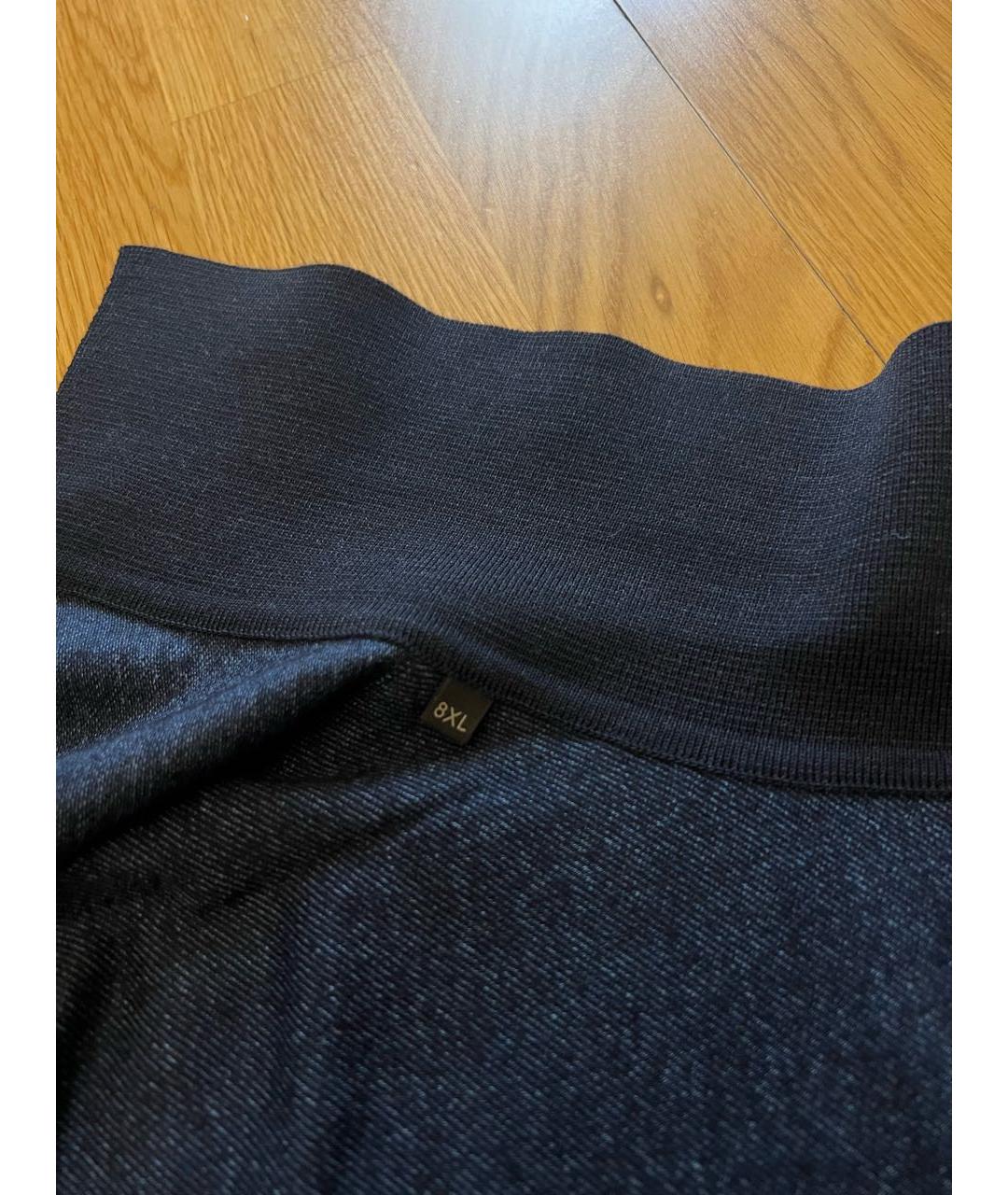 BRIONI Темно-синяя классическая рубашка, фото 4