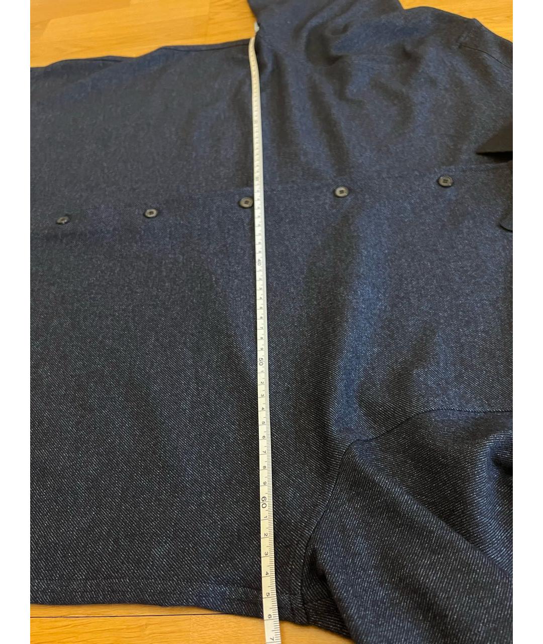BRIONI Темно-синяя классическая рубашка, фото 8