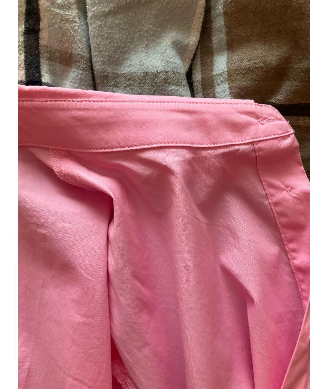 MAX&CO Розовая хлопковая рубашка, фото 4