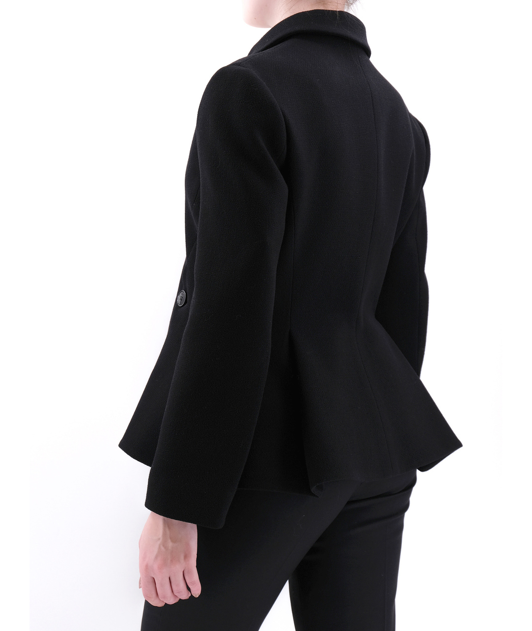 CHRISTIAN DIOR PRE-OWNED Черный шерстяной жакет/пиджак, фото 3
