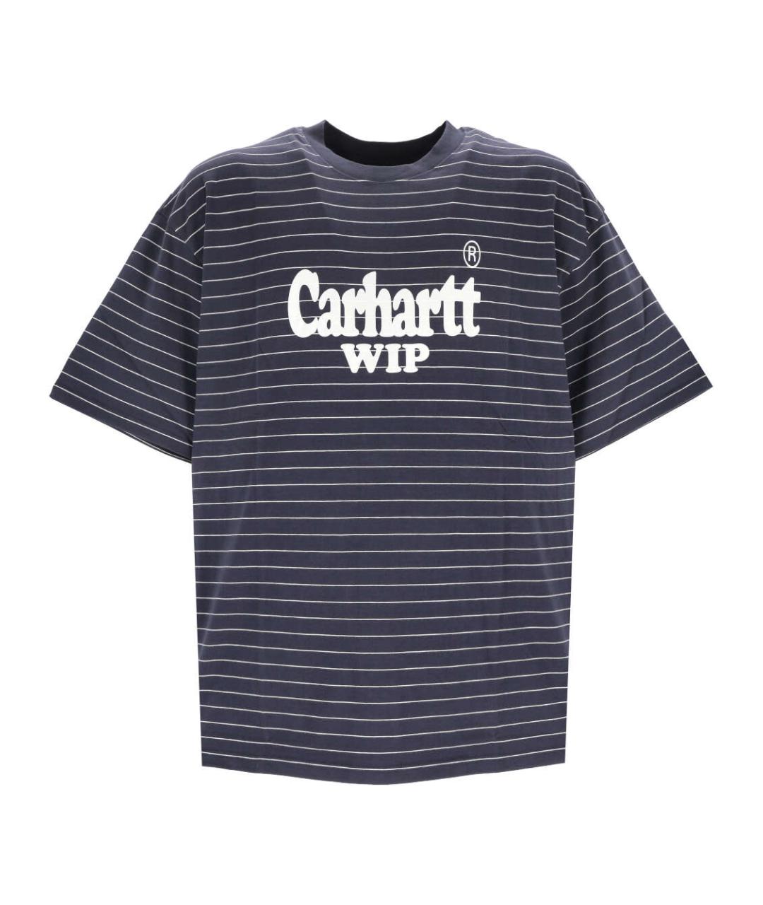 CARHARTT WIP Серая хлопковая футболка, фото 1
