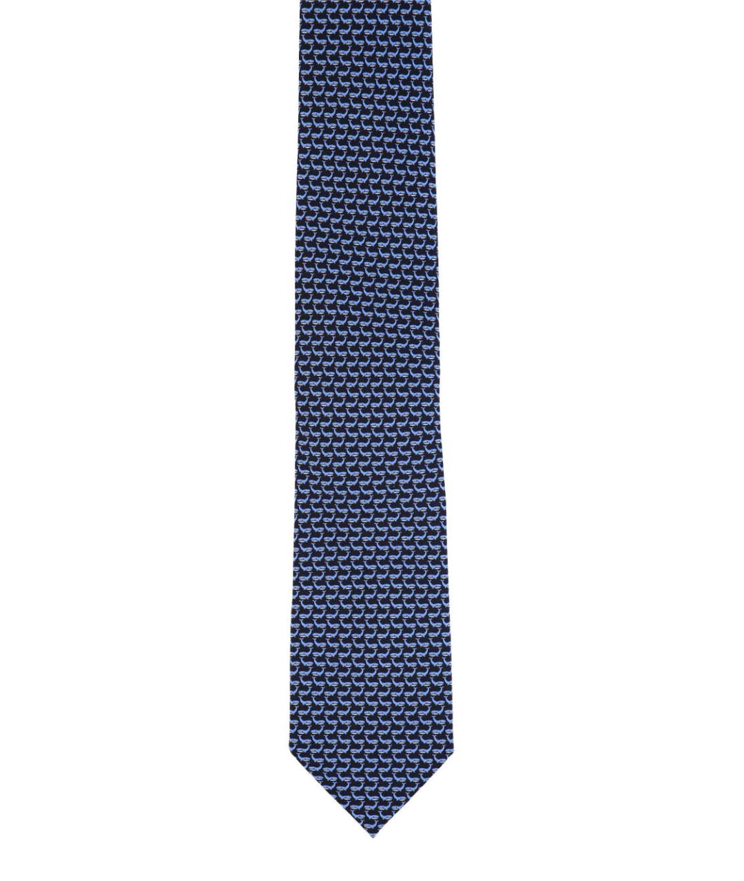 ERMENEGILDO ZEGNA Синий галстук, фото 1