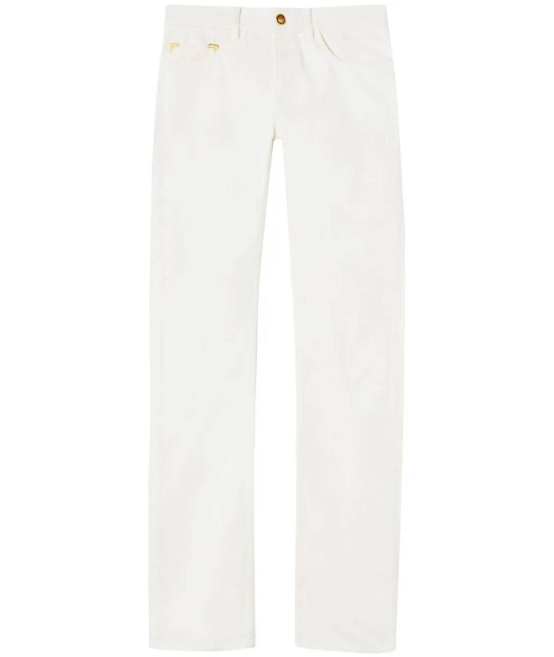 PALM ANGELS Бежевые прямые джинсы, фото 1
