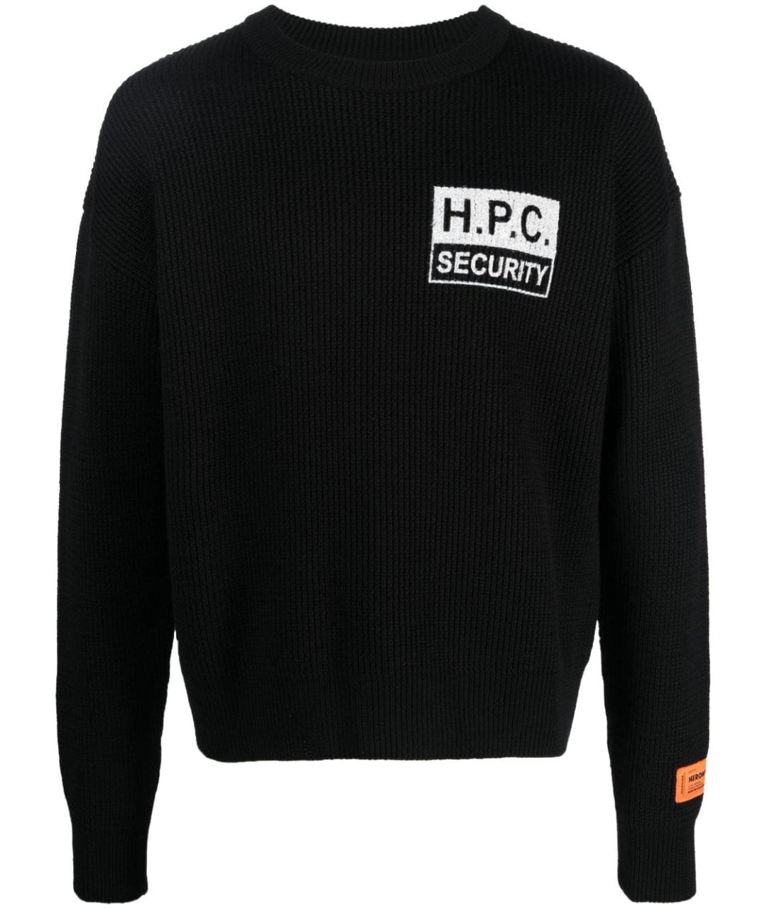 HERON PRESTON Черный джемпер / свитер, фото 1