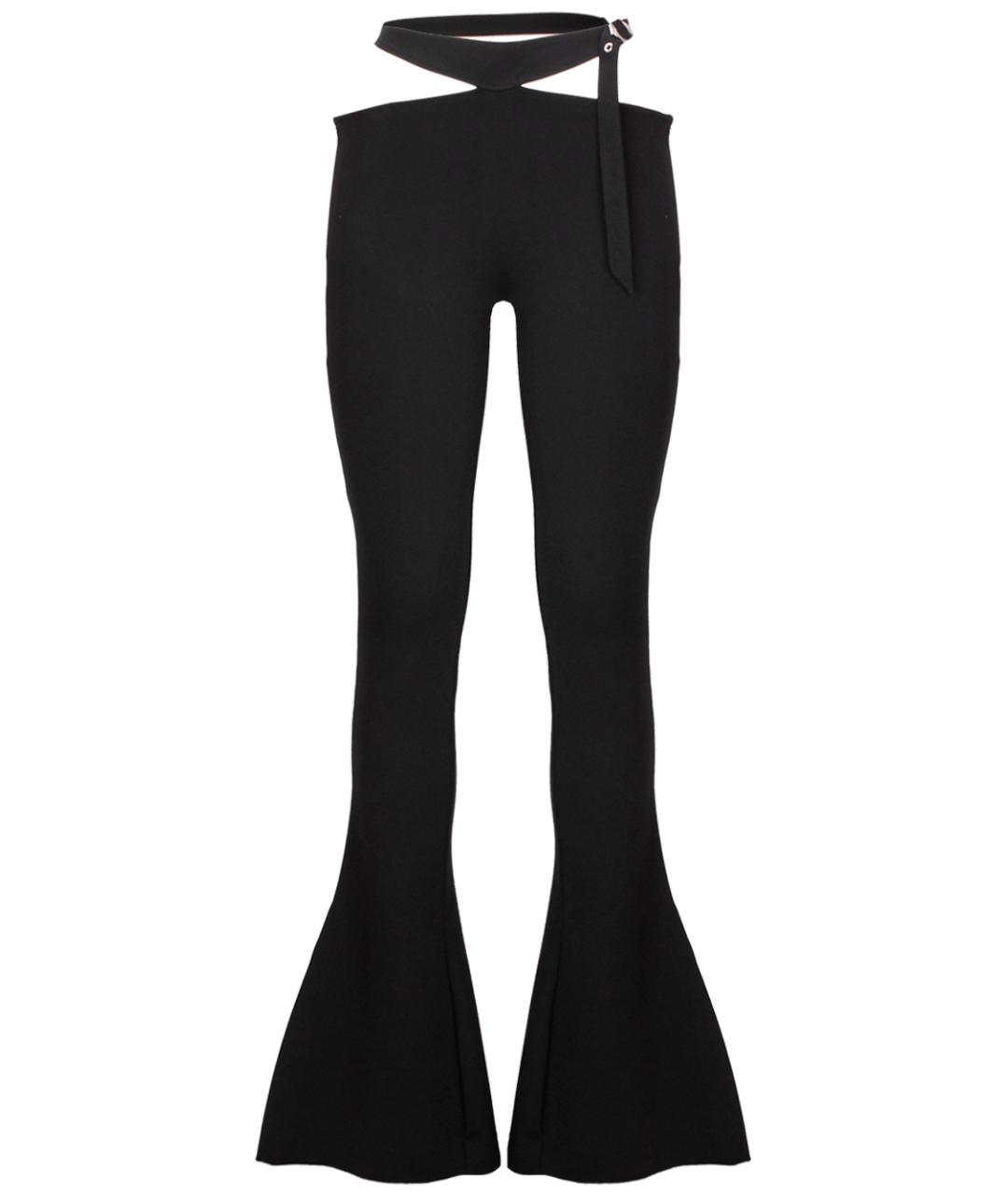 THE ATTICO Черные брюки узкие, фото 1