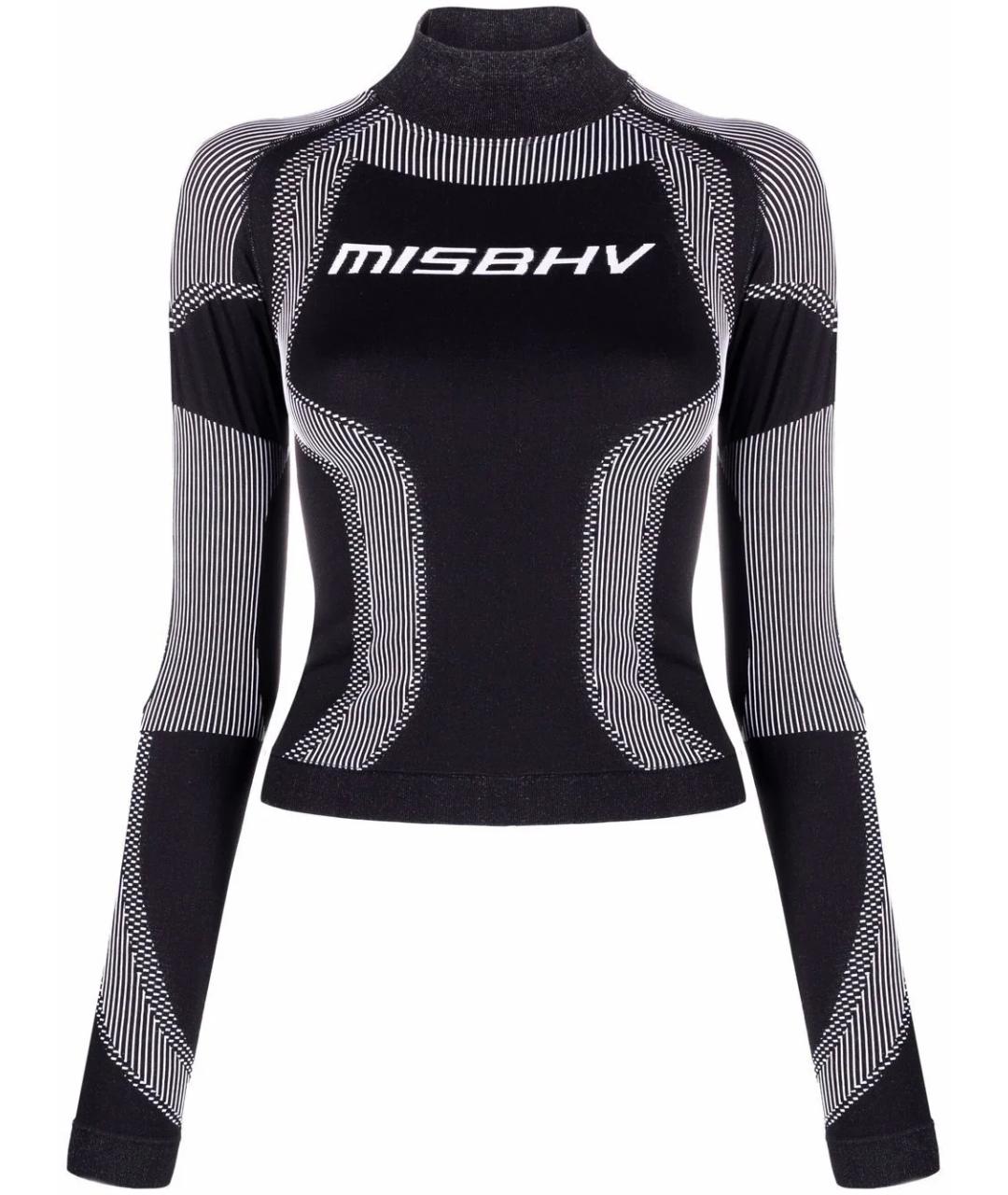 MISBHV Черный полиамидовый джемпер / свитер, фото 1