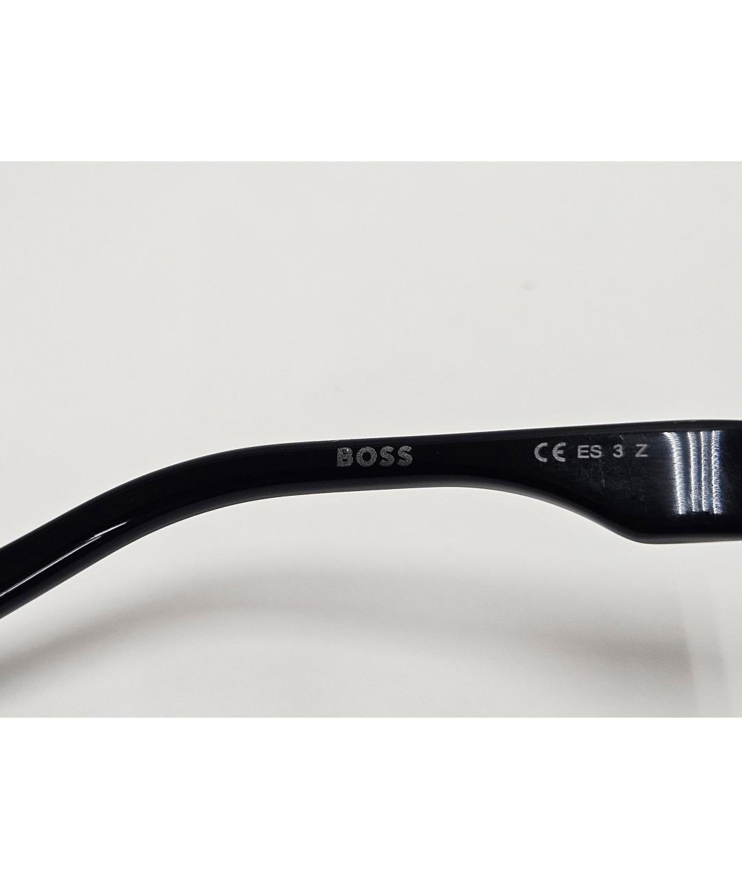 HUGO BOSS Черные металлические солнцезащитные очки, фото 5