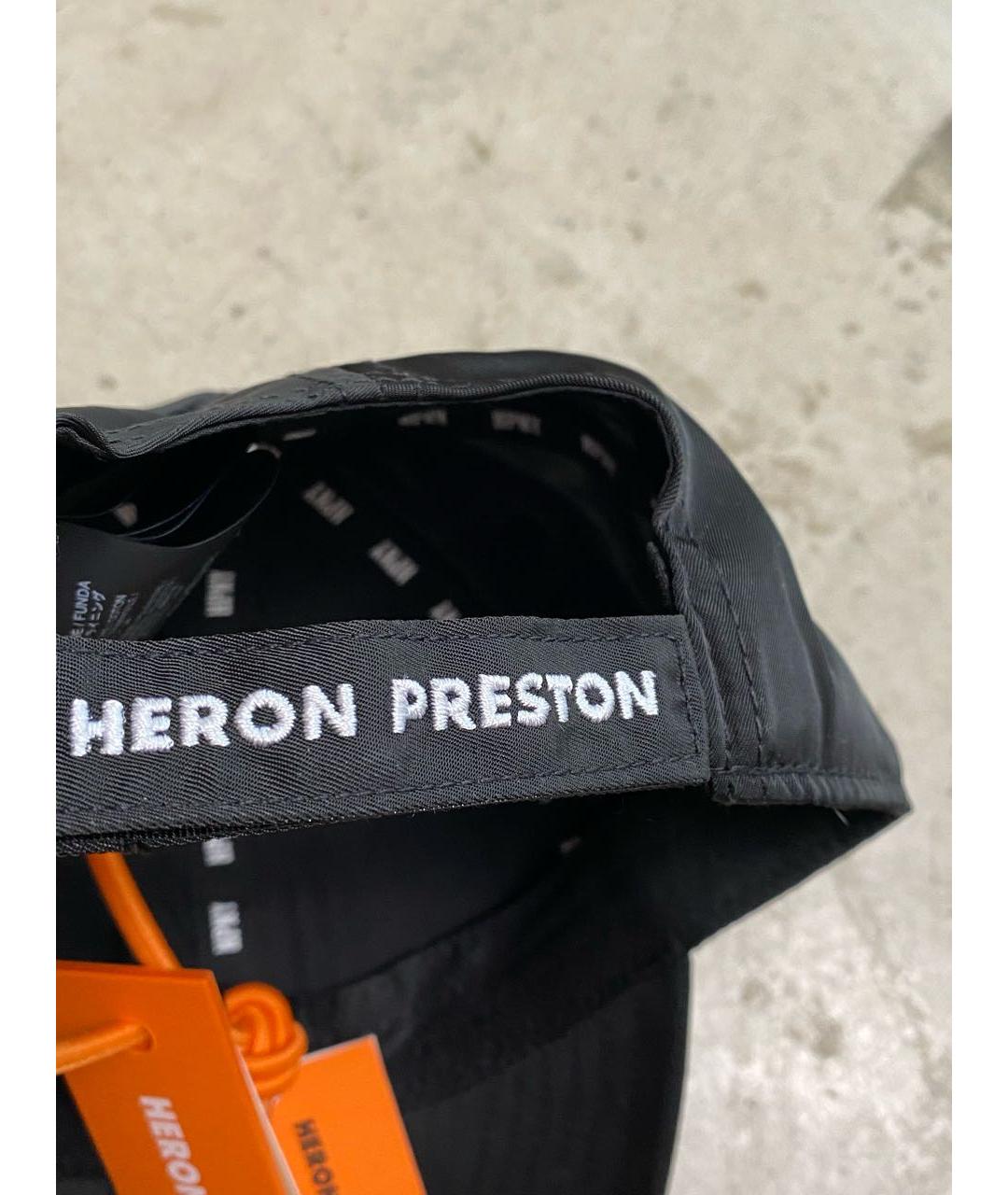 HERON PRESTON Черная кепка/бейсболка, фото 4