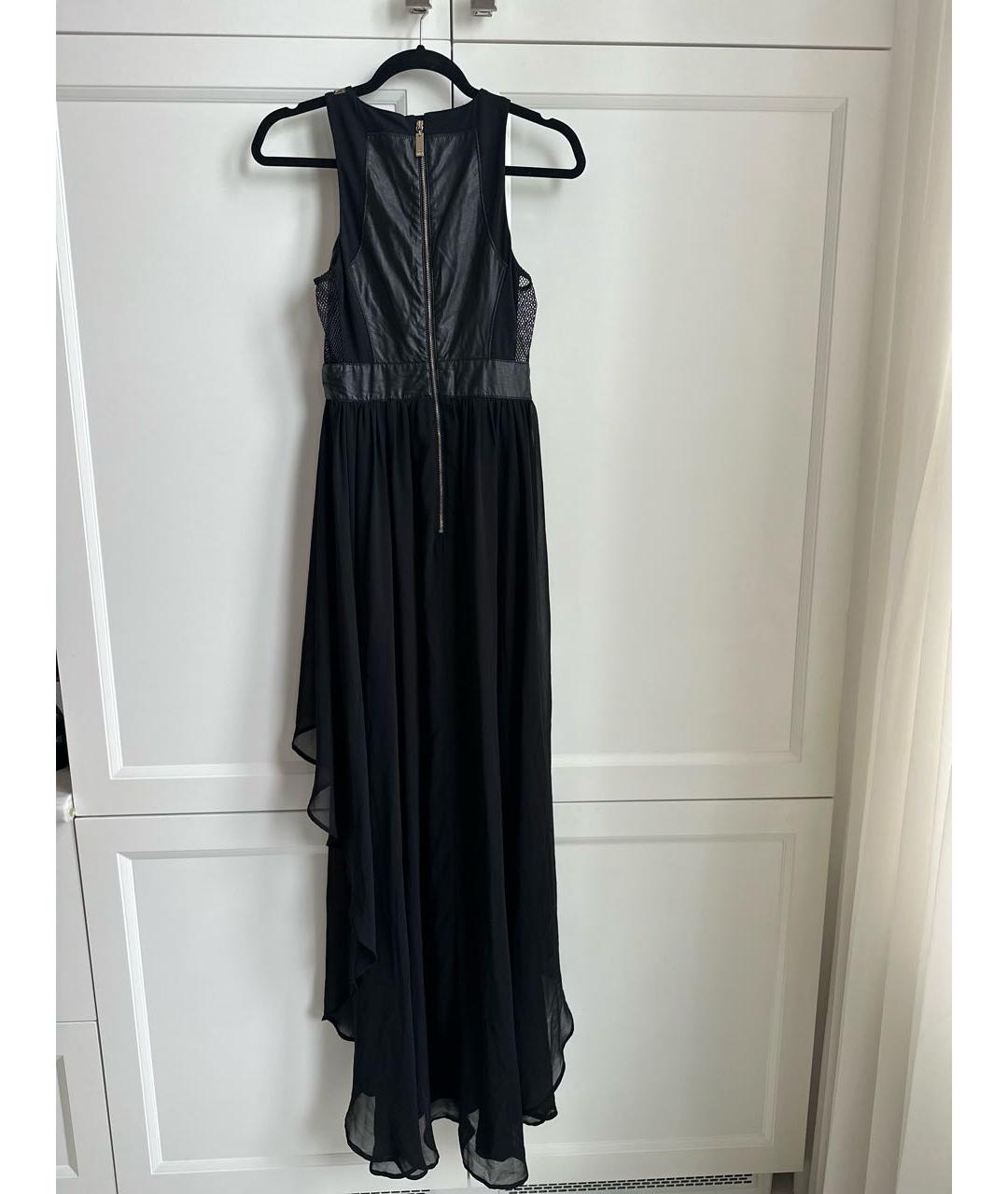 ELISABETTA FRANCHI Черное вечернее платье, фото 2