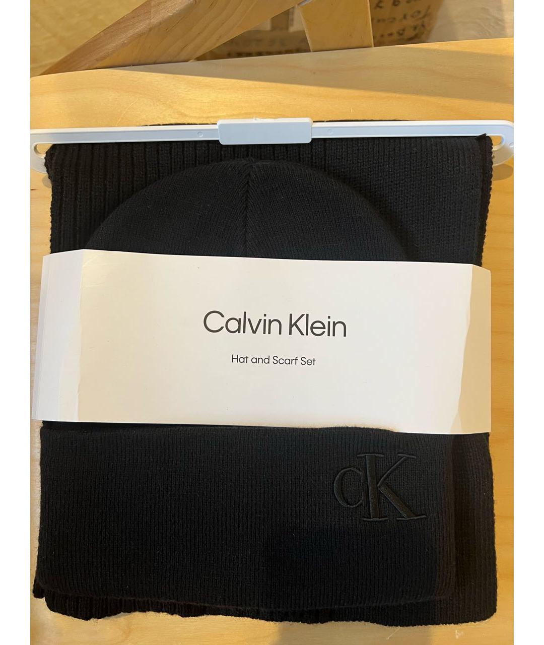 CALVIN KLEIN Черная шапка, фото 5