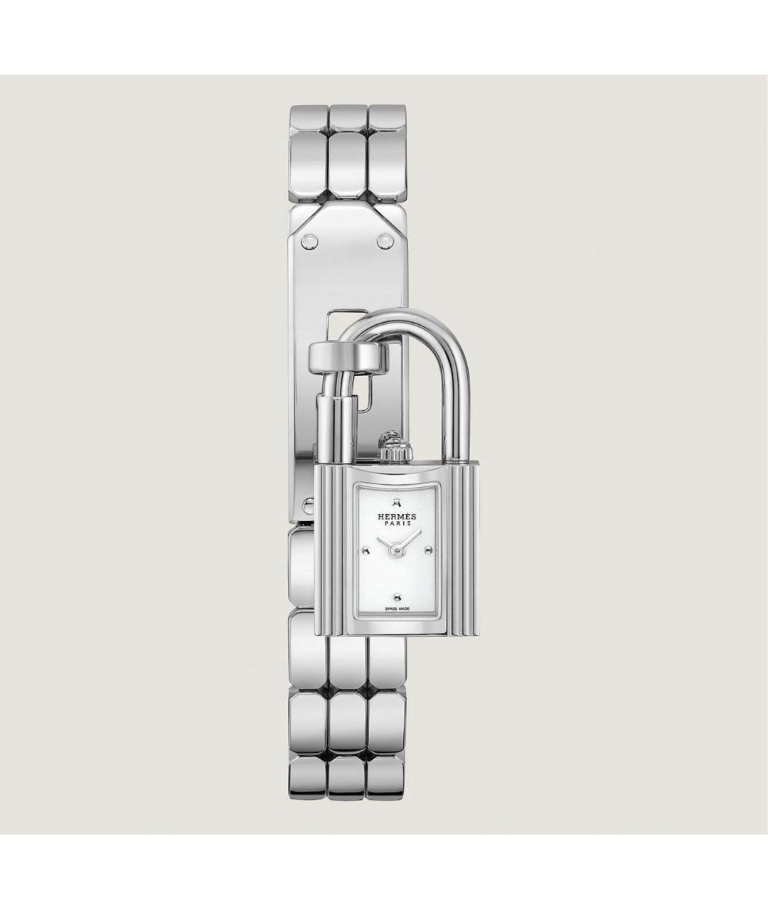 HERMES PRE-OWNED Серебряные стальные часы, фото 5