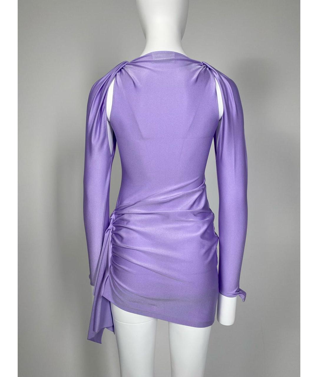 COPERNI Фиолетовое коктейльное платье, фото 3