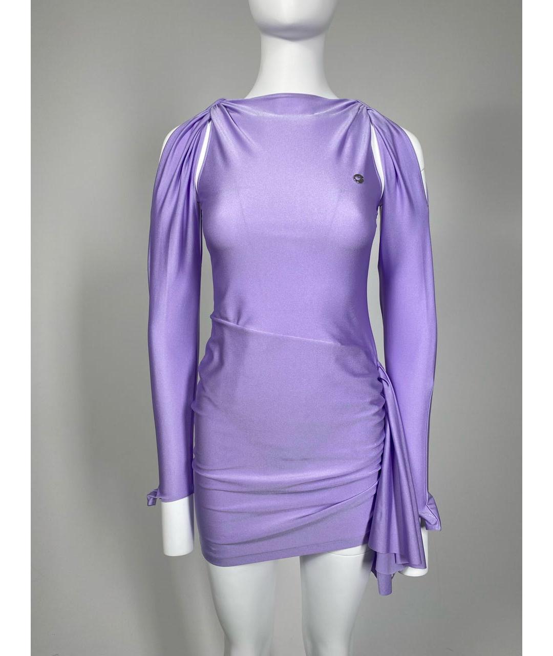 COPERNI Фиолетовое коктейльное платье, фото 2