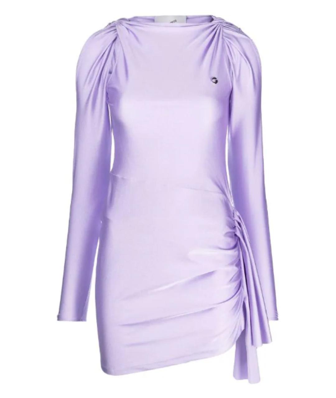 COPERNI Фиолетовое коктейльное платье, фото 1