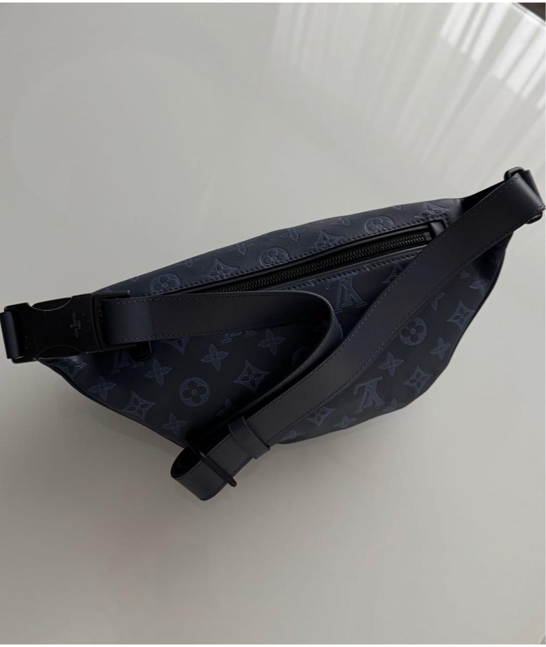 LOUIS VUITTON Темно-синяя поясная сумка, фото 3