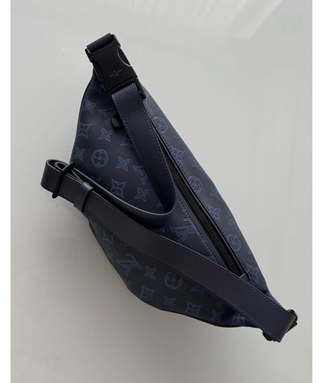 LOUIS VUITTON Темно-синяя поясная сумка, фото 6
