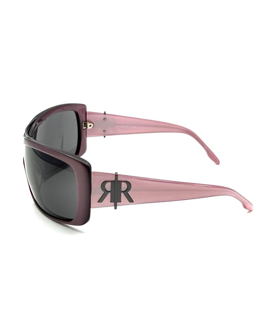 CERRUTI 1881 Розовые пластиковые солнцезащитные очки, фото 5