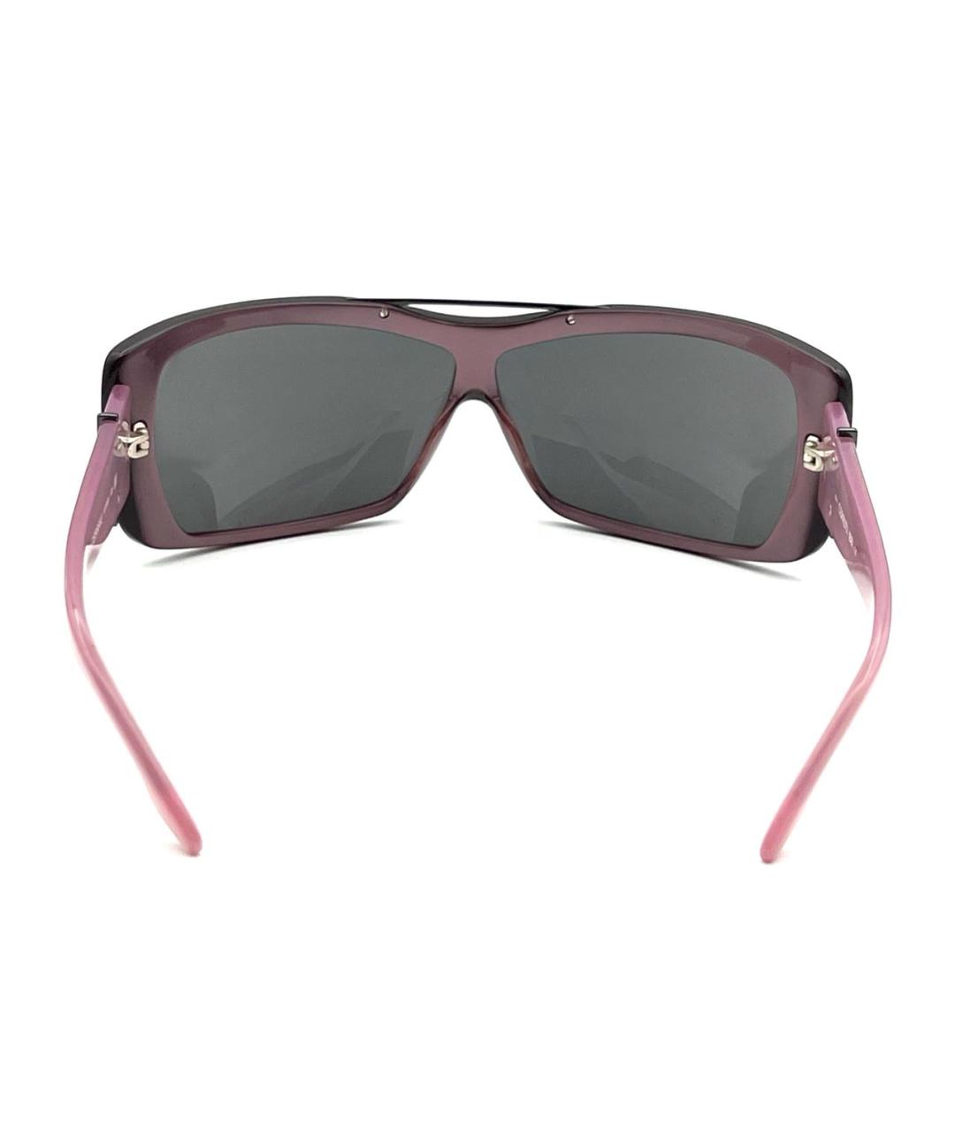 CERRUTI 1881 Розовые пластиковые солнцезащитные очки, фото 6
