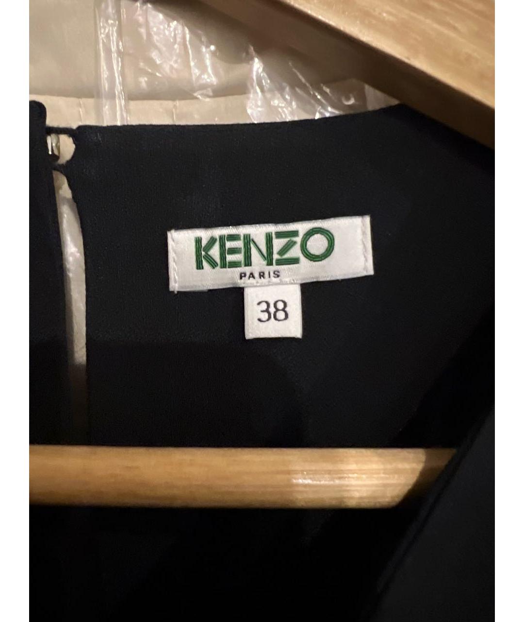 KENZO Черное повседневное платье, фото 5