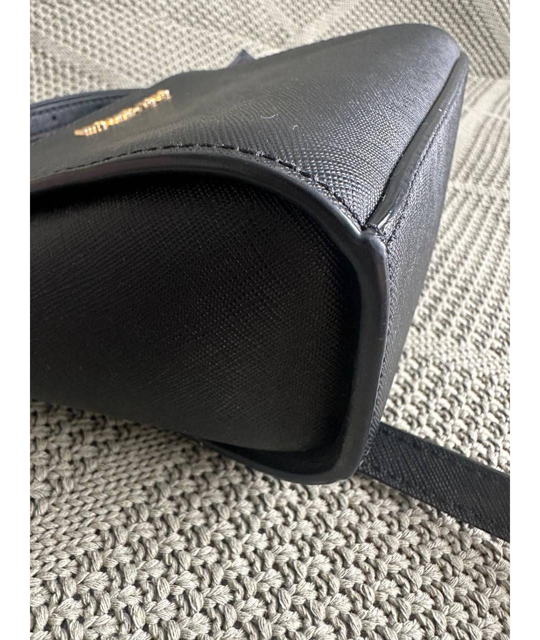 MICHAEL KORS Черная сумка через плечо из искусственной кожи, фото 2