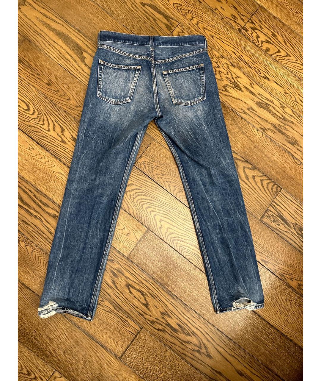 BALENCIAGA Синие прямые джинсы, фото 2