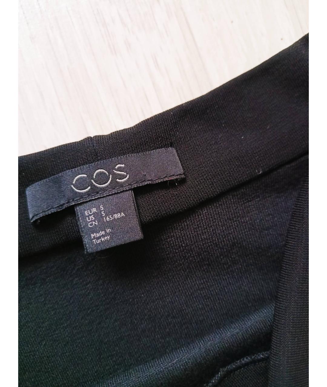 COS Черный вискозный джемпер / свитер, фото 3