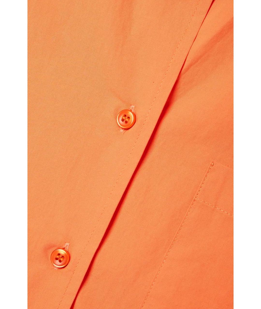 THE FRANKIE SHOP Оранжевый хлопковый костюм с брюками, фото 4