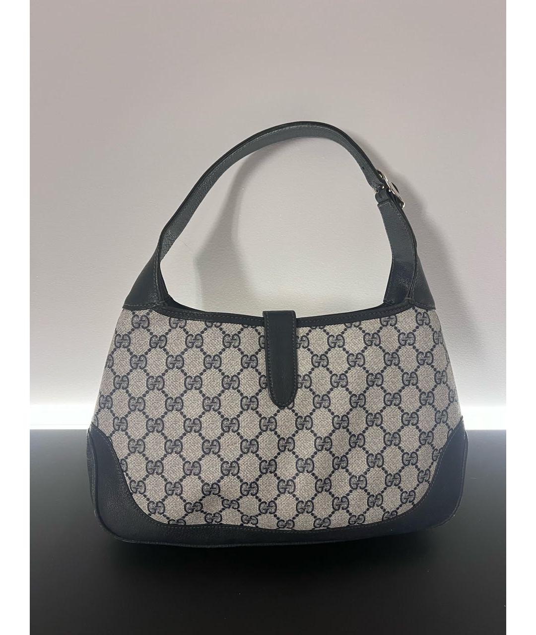 GUCCI Темно-синяя сумка с короткими ручками Jackie для женщин – купить ...