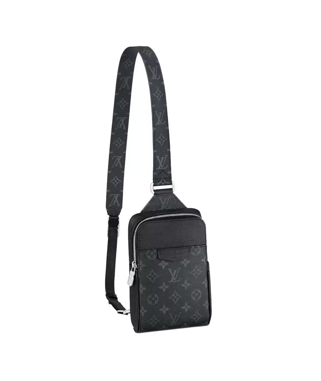 LOUIS VUITTON PRE-OWNED Черная сумка на плечо, фото 1