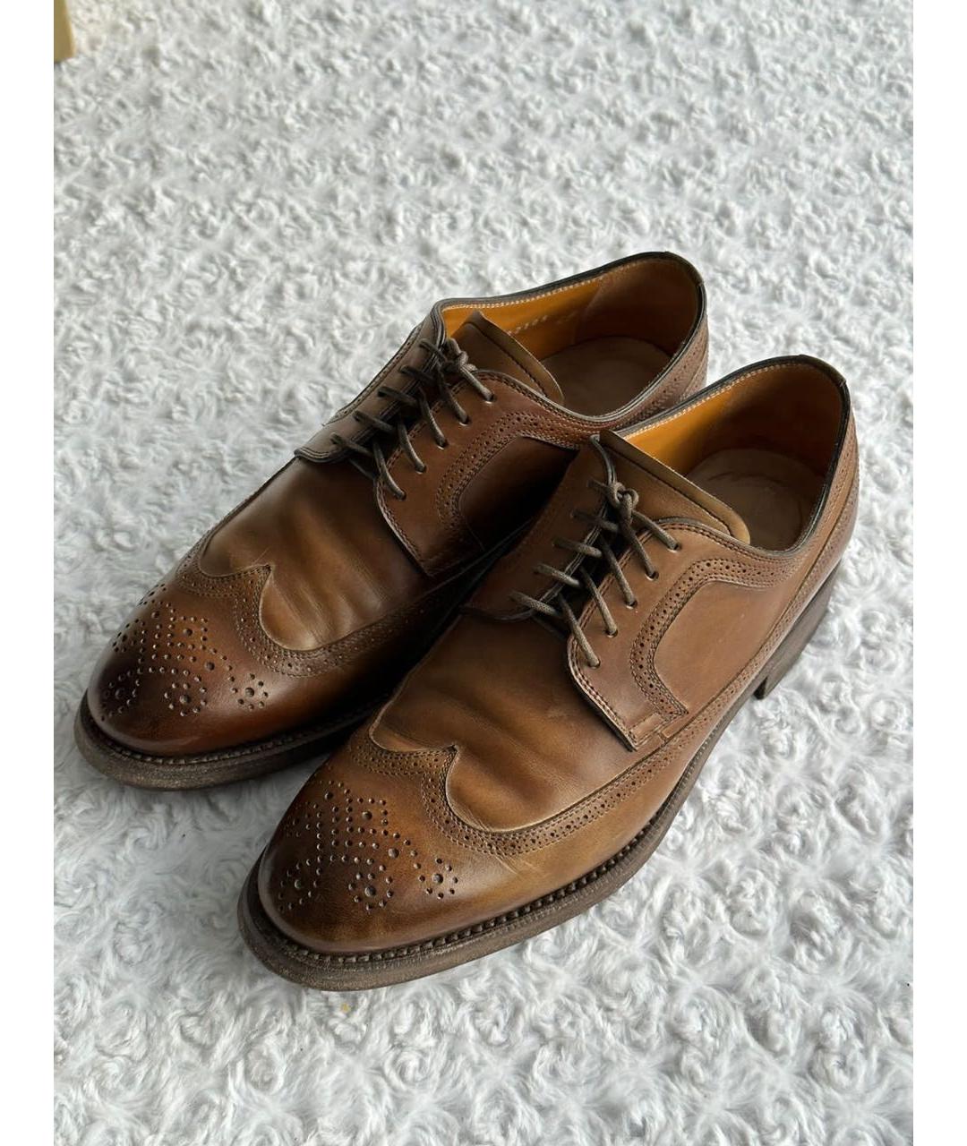 BARRETT Коричневые кожаные туфли, фото 2