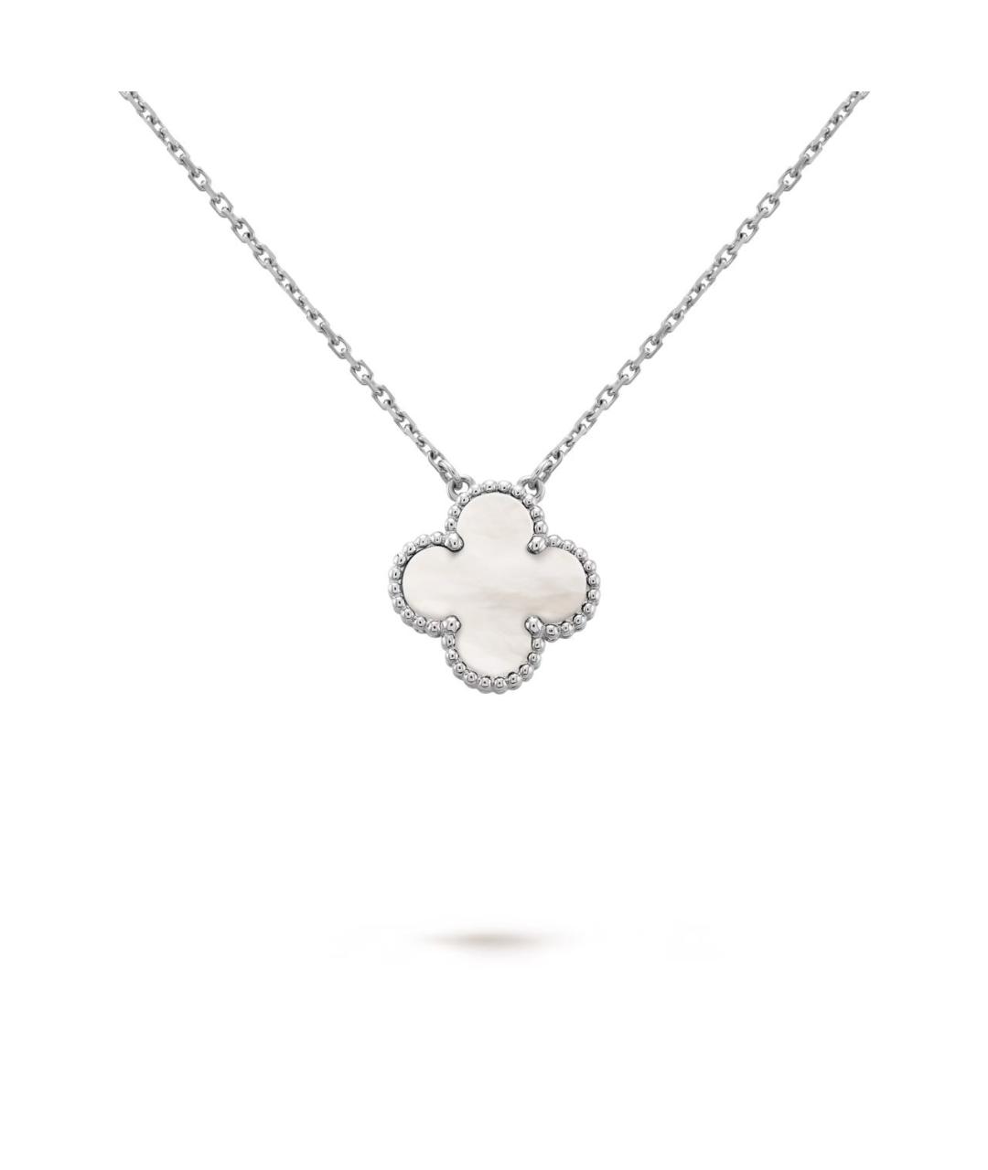 VAN CLEEF & ARPELS Серебрянный кулон из белого золота, фото 3
