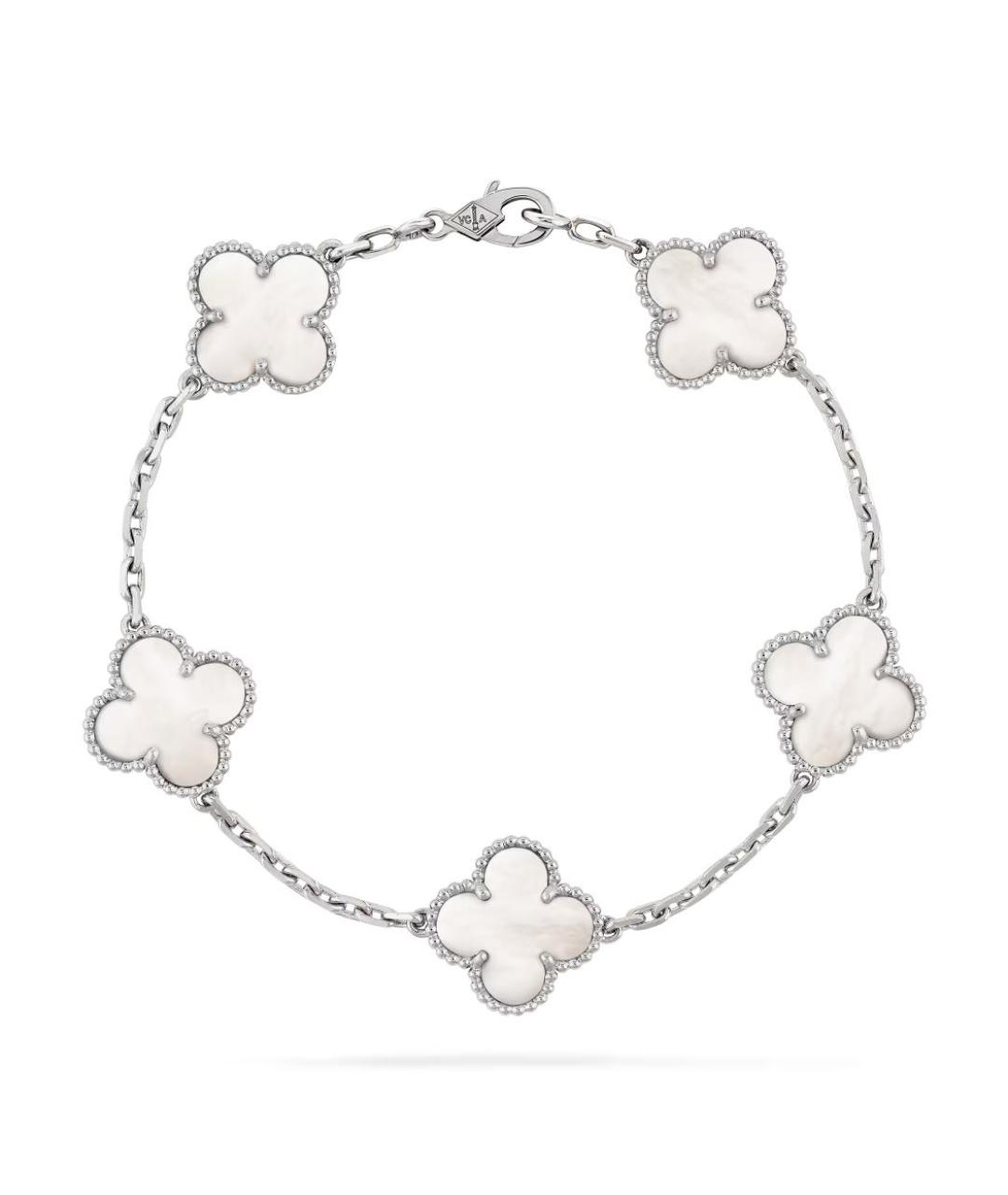 VAN CLEEF & ARPELS Белый браслет из белого золота, фото 5