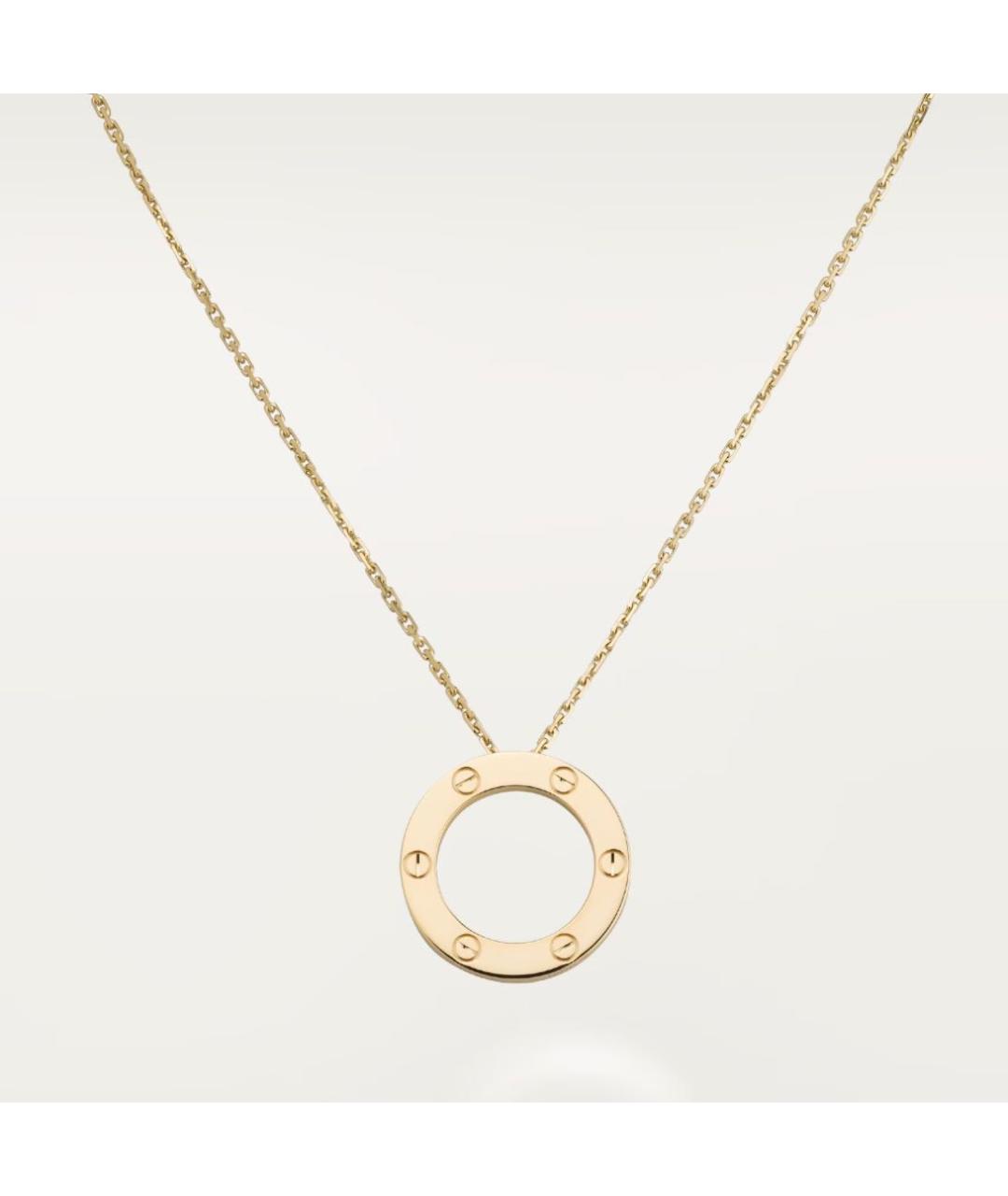 CARTIER Золотое колье из желтого золота, фото 6
