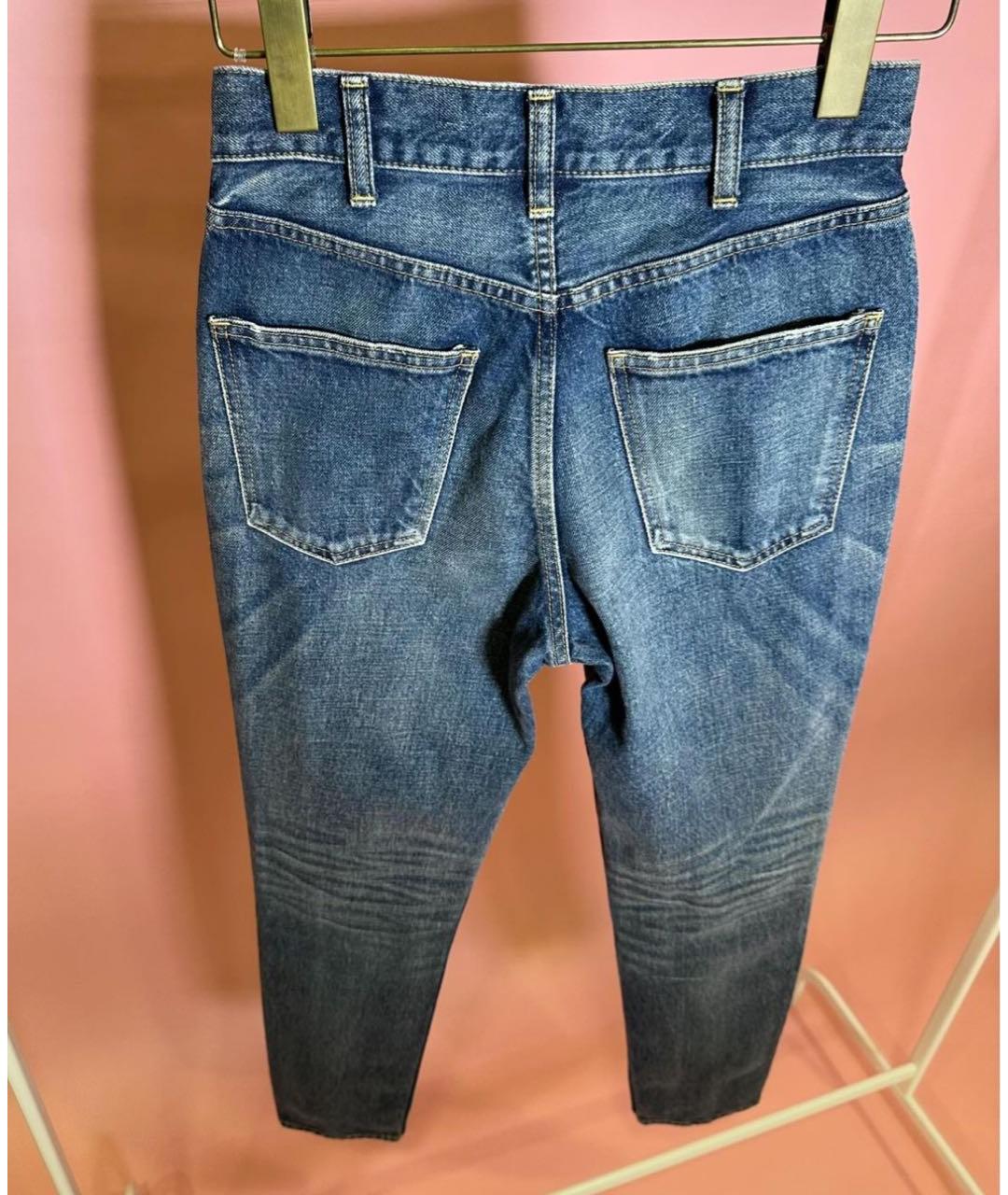 CELINE PRE-OWNED Хлопковые прямые джинсы, фото 4