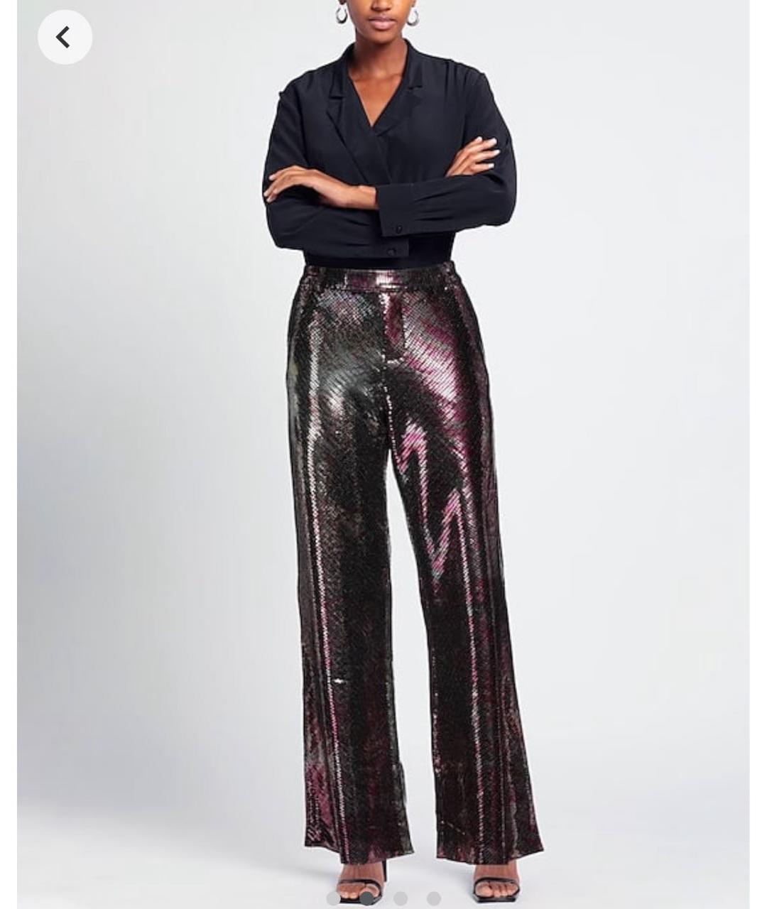 ETRO Мульти шелковые брюки широкие, фото 6